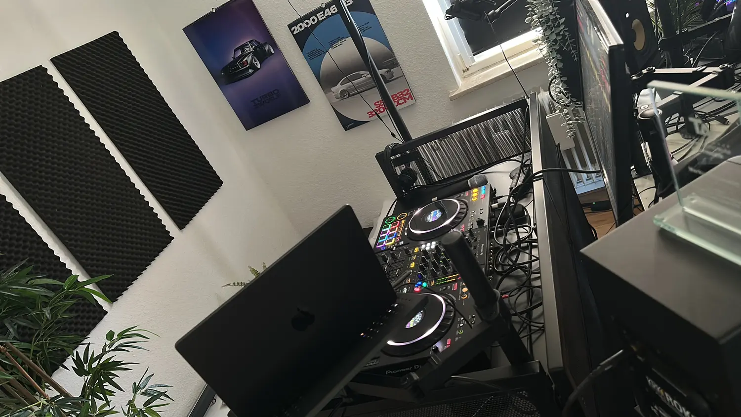 Vorbereitung im eigenen Studio